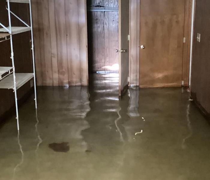 Flooded basement in Bellefontaine, OH